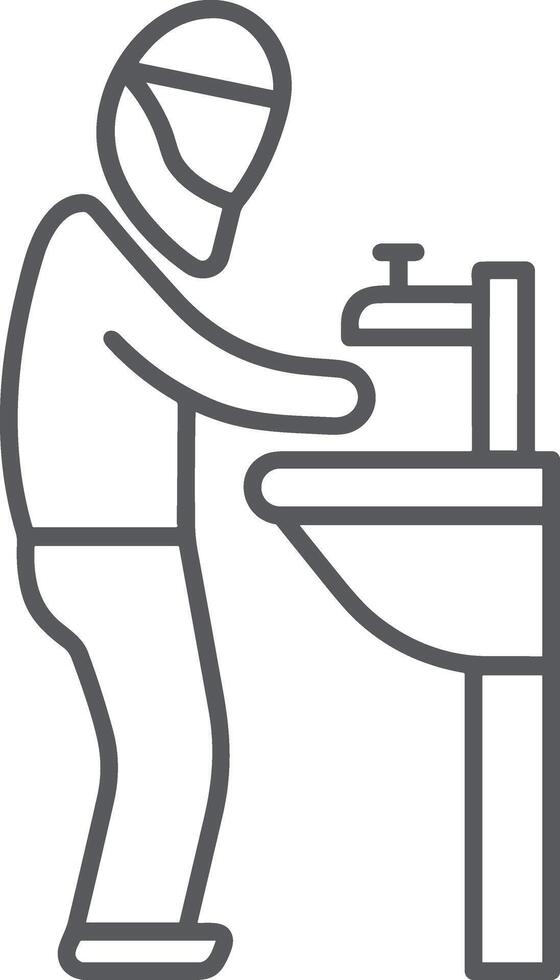 Hand icon symbol image illustration vector