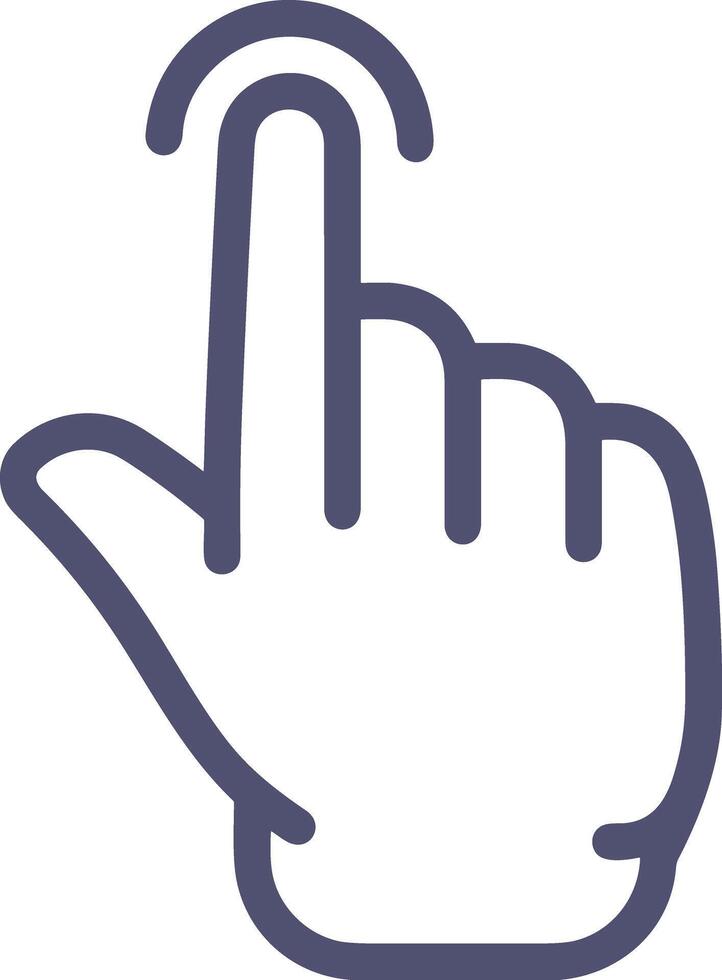 Hand icon symbol image illustration vector
