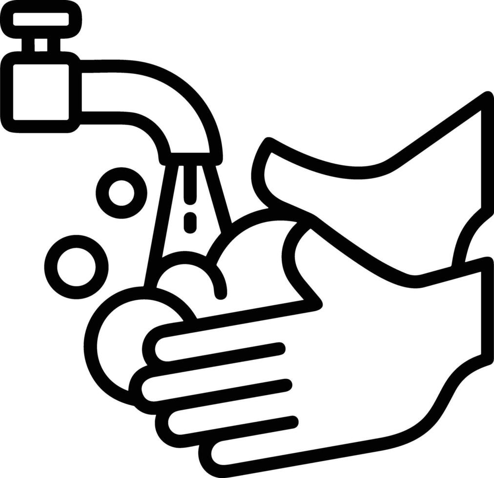 Hand icon symbol image illustration vector