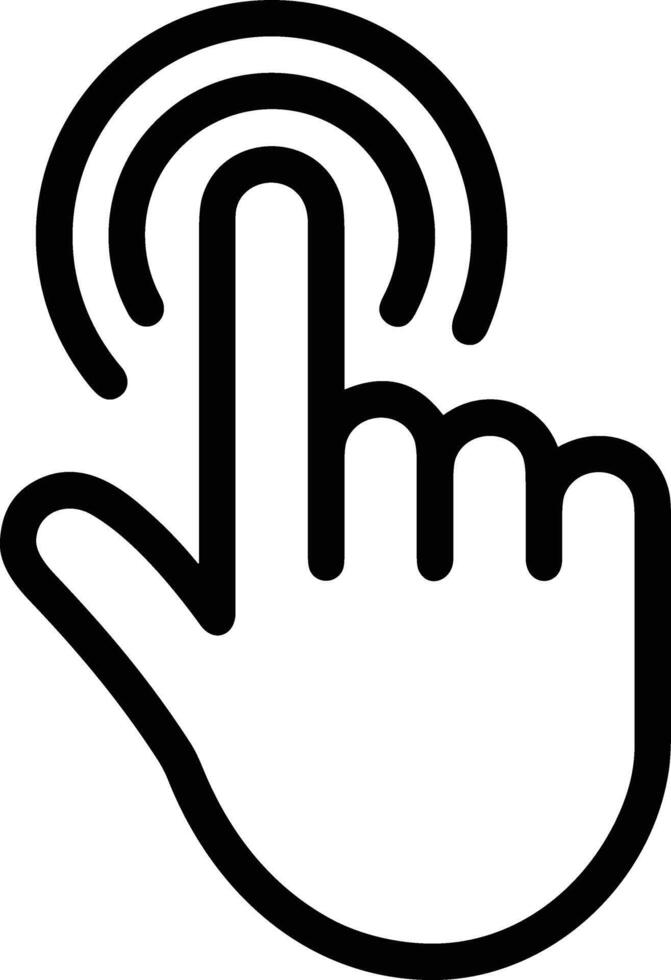 Hand icon symbol image illustration vector