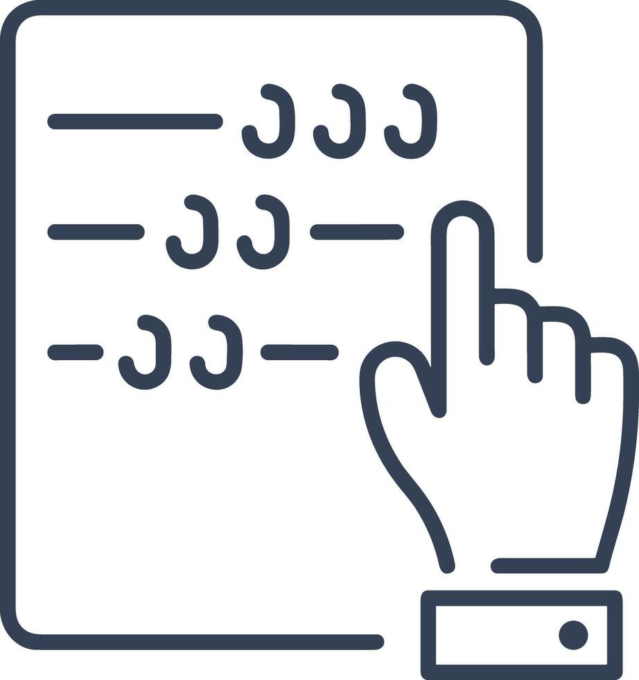 Hand icon symbol image illustration vector