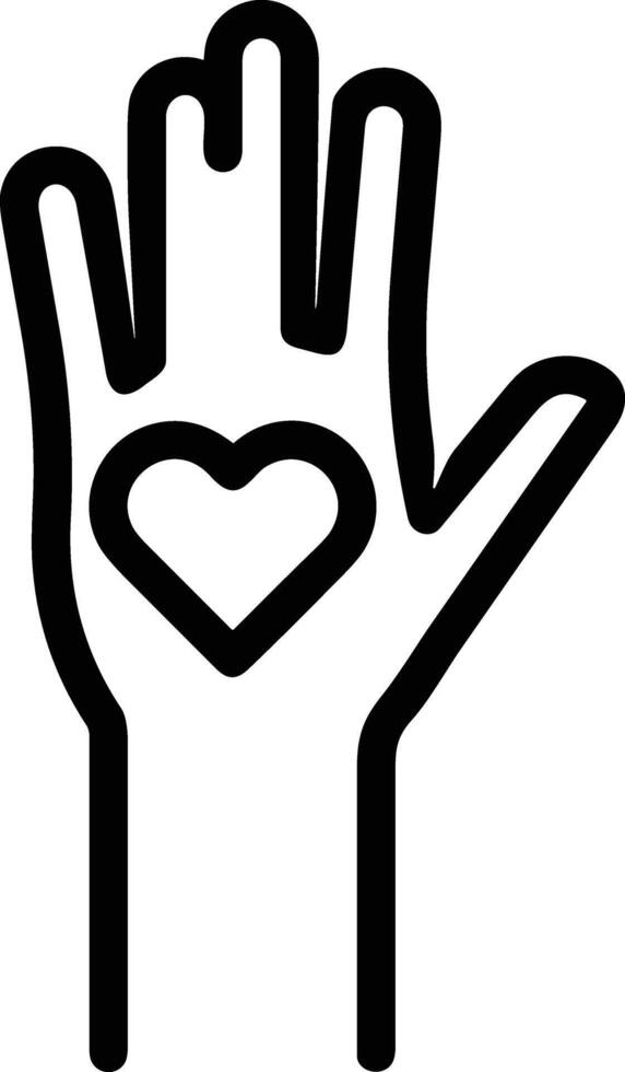 Hand icon symbol image illustration vector