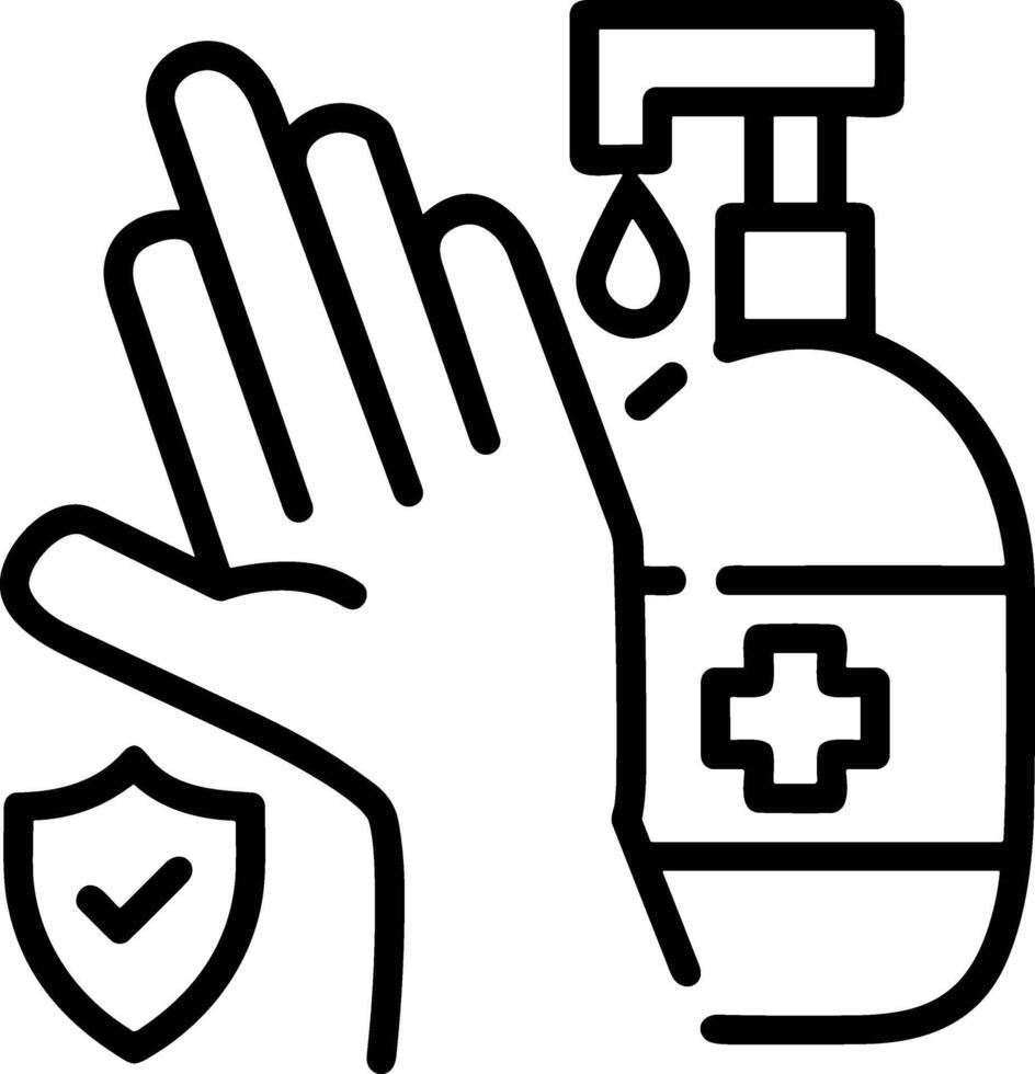 Hand icon symbol image illustration vector