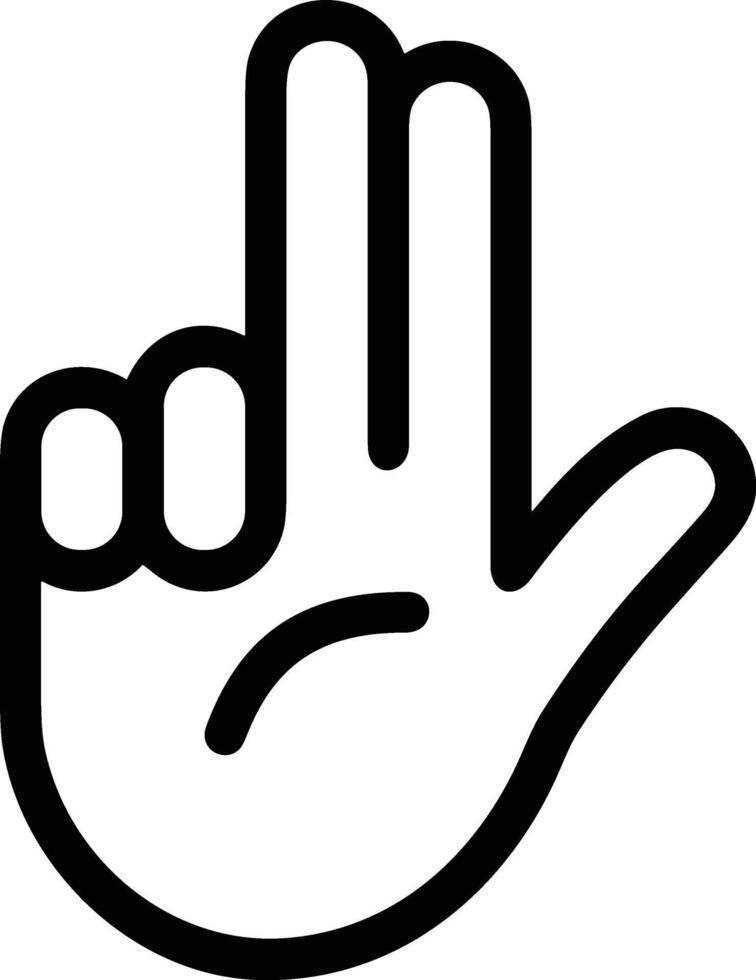 Hand icon symbol image illustration vector
