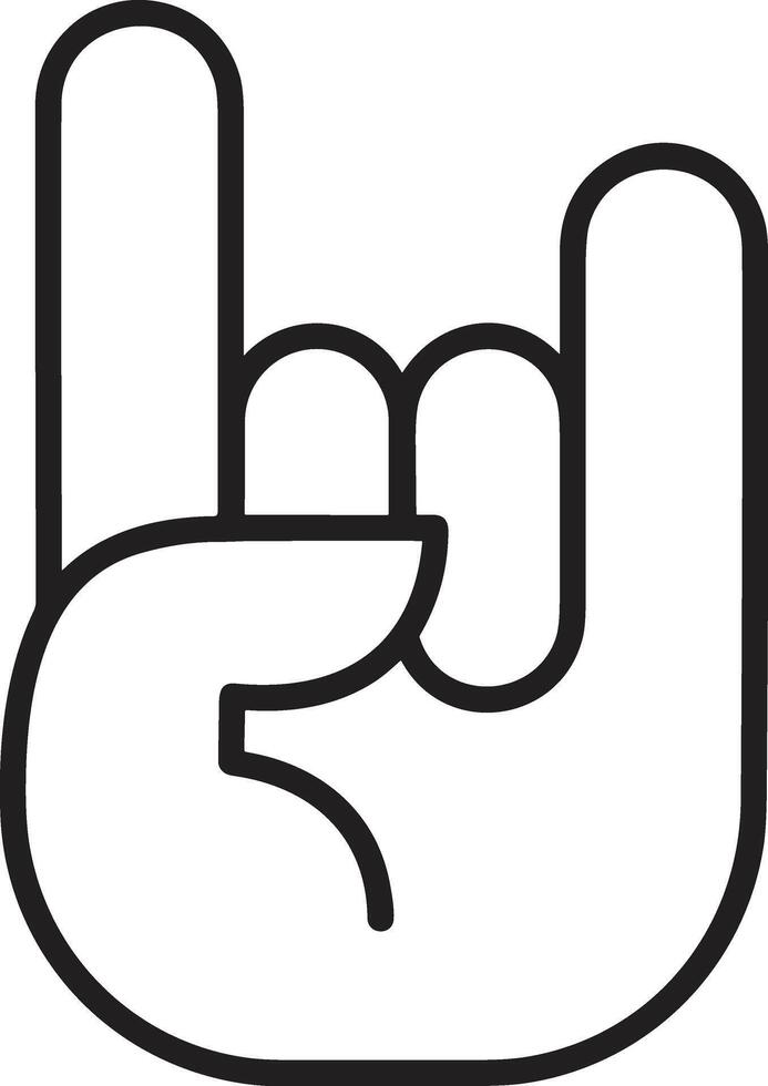 Hand icon symbol image illustration vector