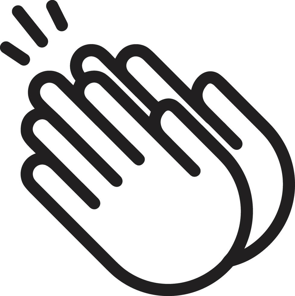 Hand icon symbol image illustration vector