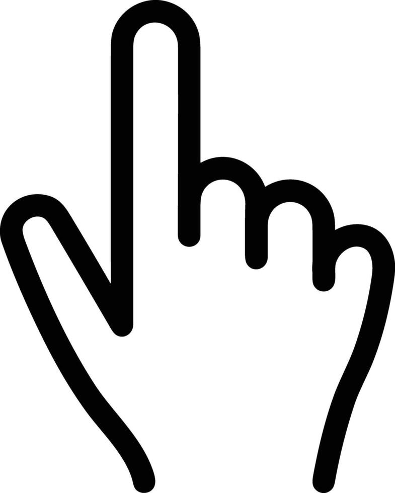 Hand icon symbol image illustration vector