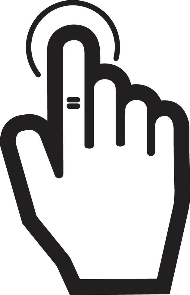 Hand icon symbol image illustration vector