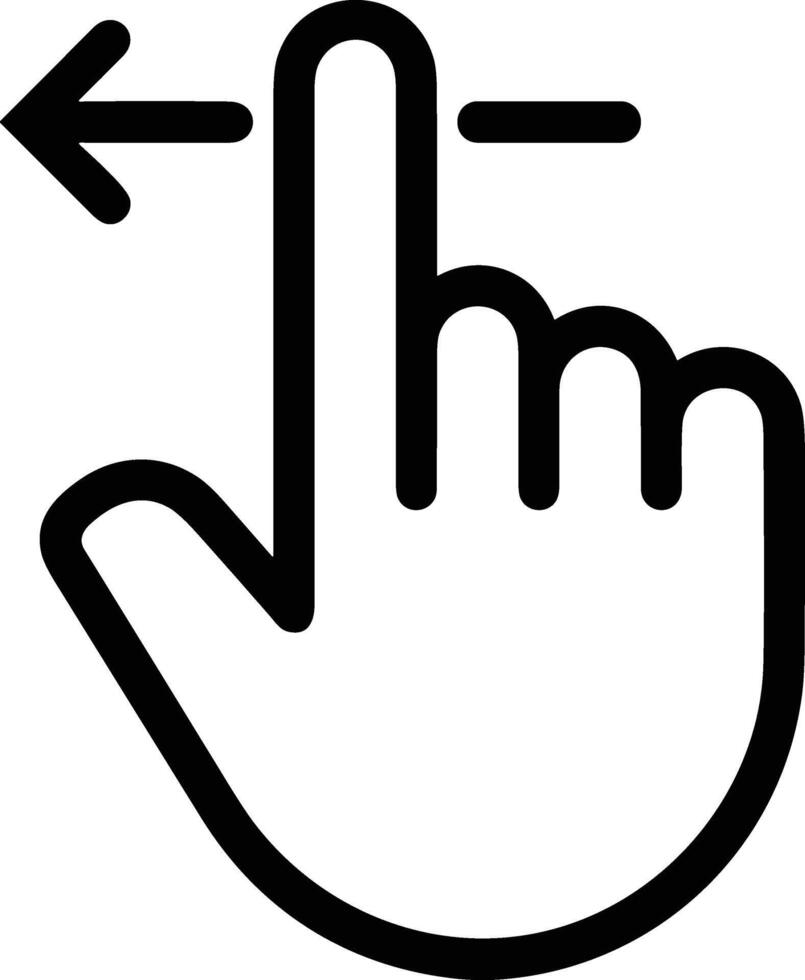 Hand icon symbol image illustration vector
