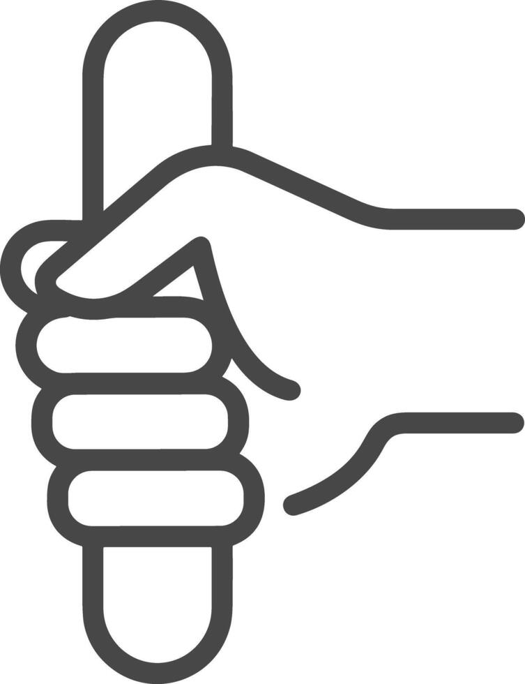 Hand icon symbol image illustration vector