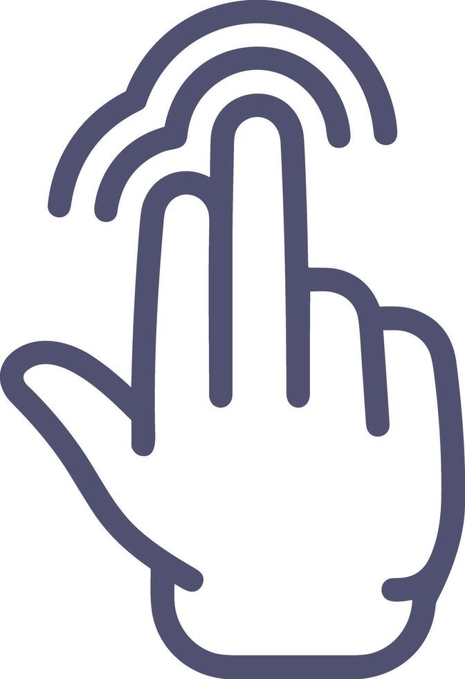 Hand icon symbol image illustration vector
