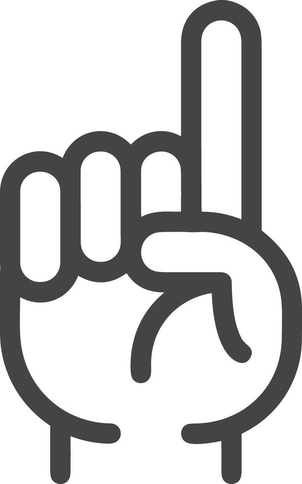Hand icon symbol image illustration vector