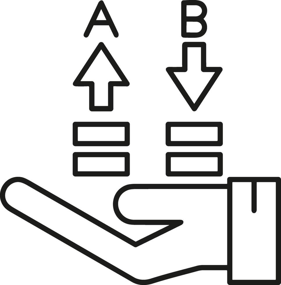 Hand icon symbol image illustration vector
