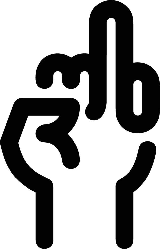 Hand icon symbol image illustration vector