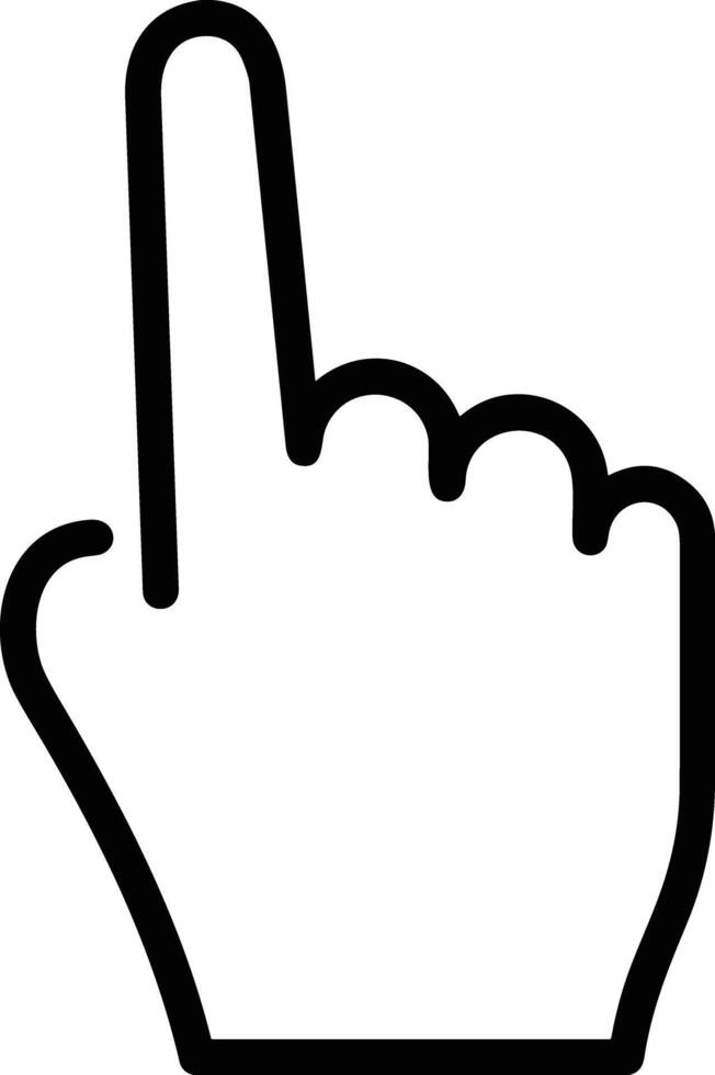 Hand icon symbol image illustration vector