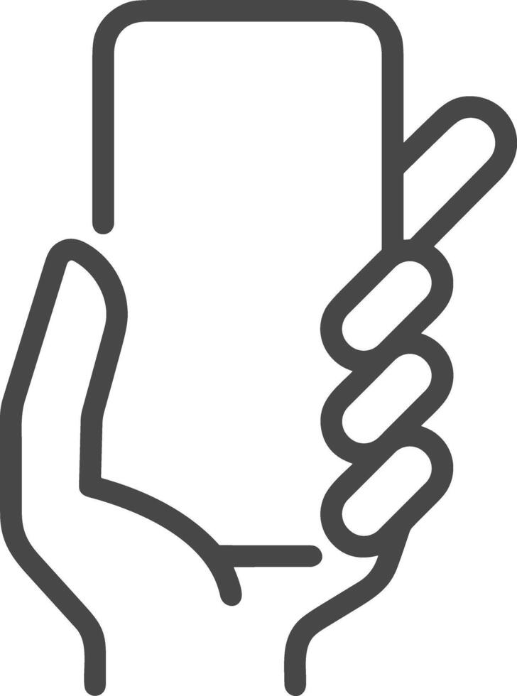 Hand icon symbol image illustration vector
