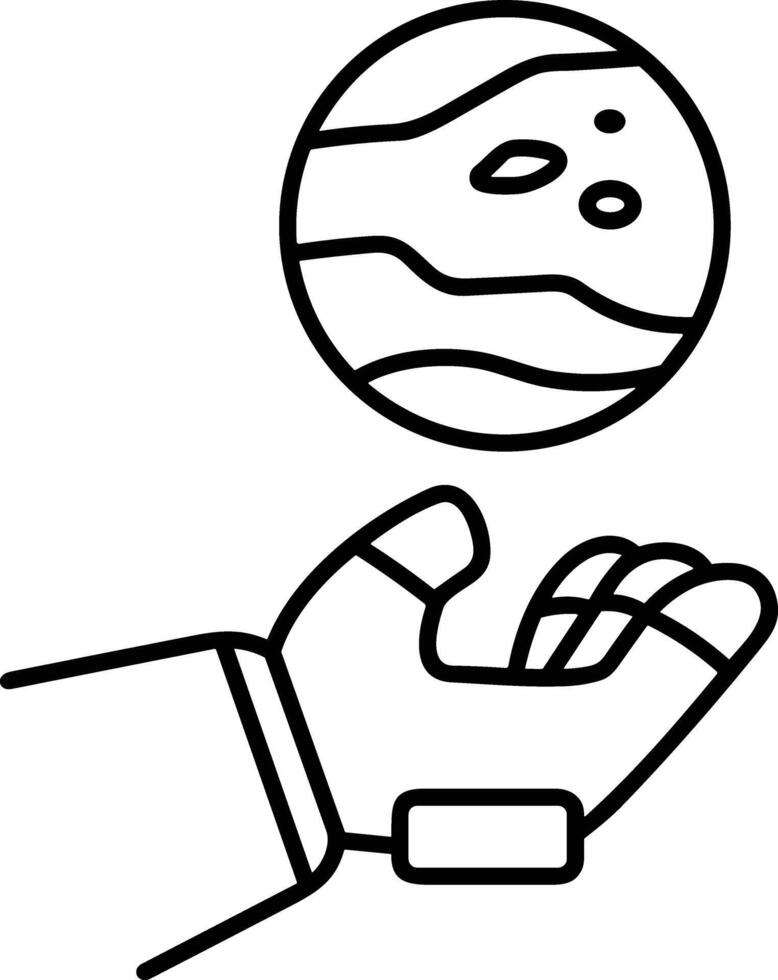Hand icon symbol image illustration vector