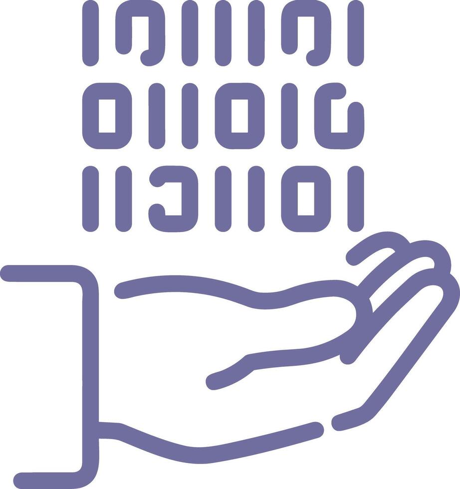 Hand icon symbol image illustration vector