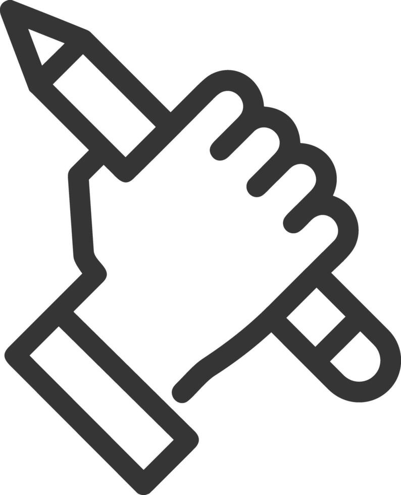 Hand icon symbol image illustration vector