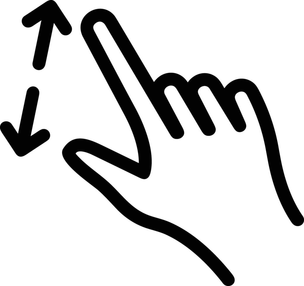 Hand icon symbol image illustration vector