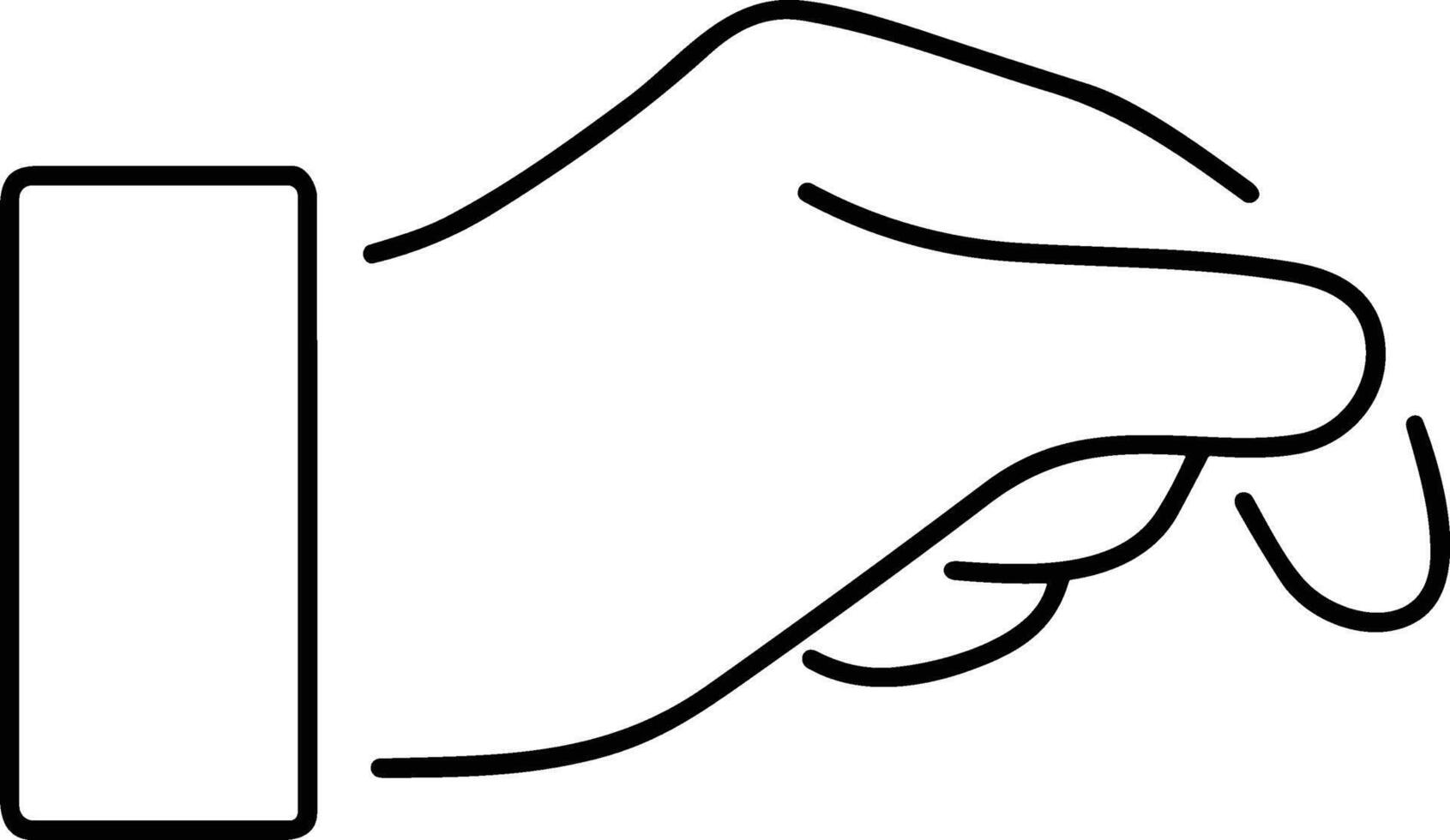 Hand icon symbol image illustration vector