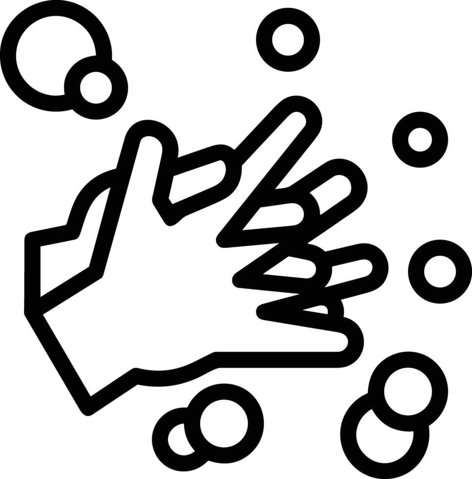 Hand icon symbol image illustration vector