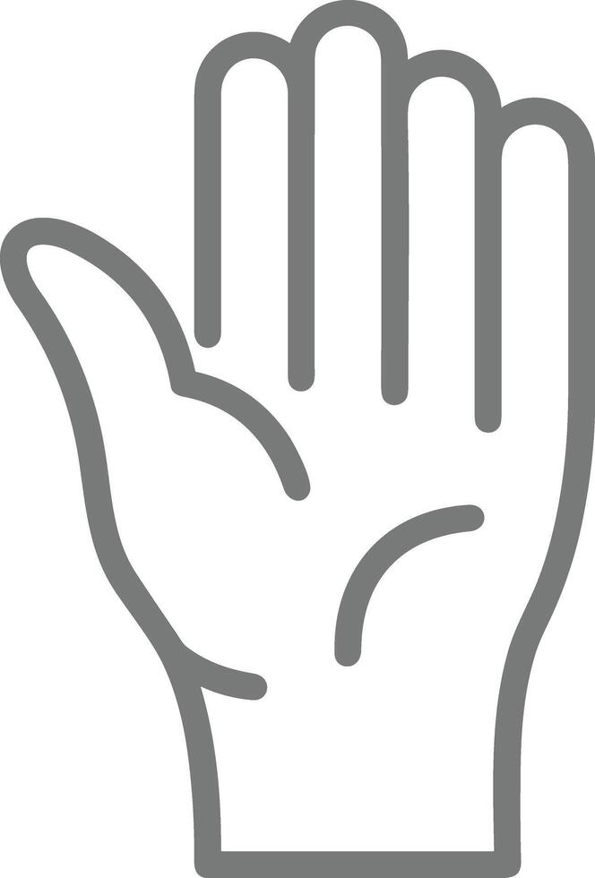Hand icon symbol image illustration vector