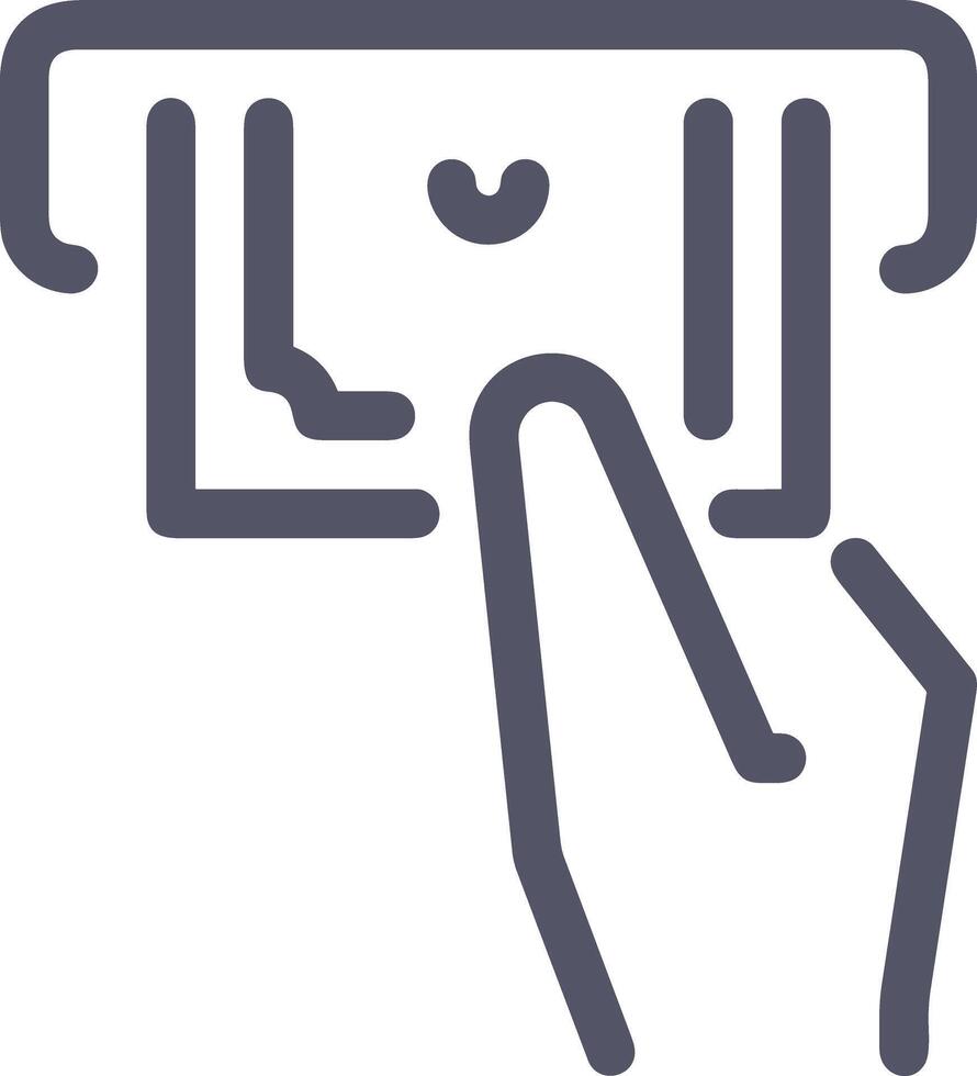 Hand icon symbol image illustration vector