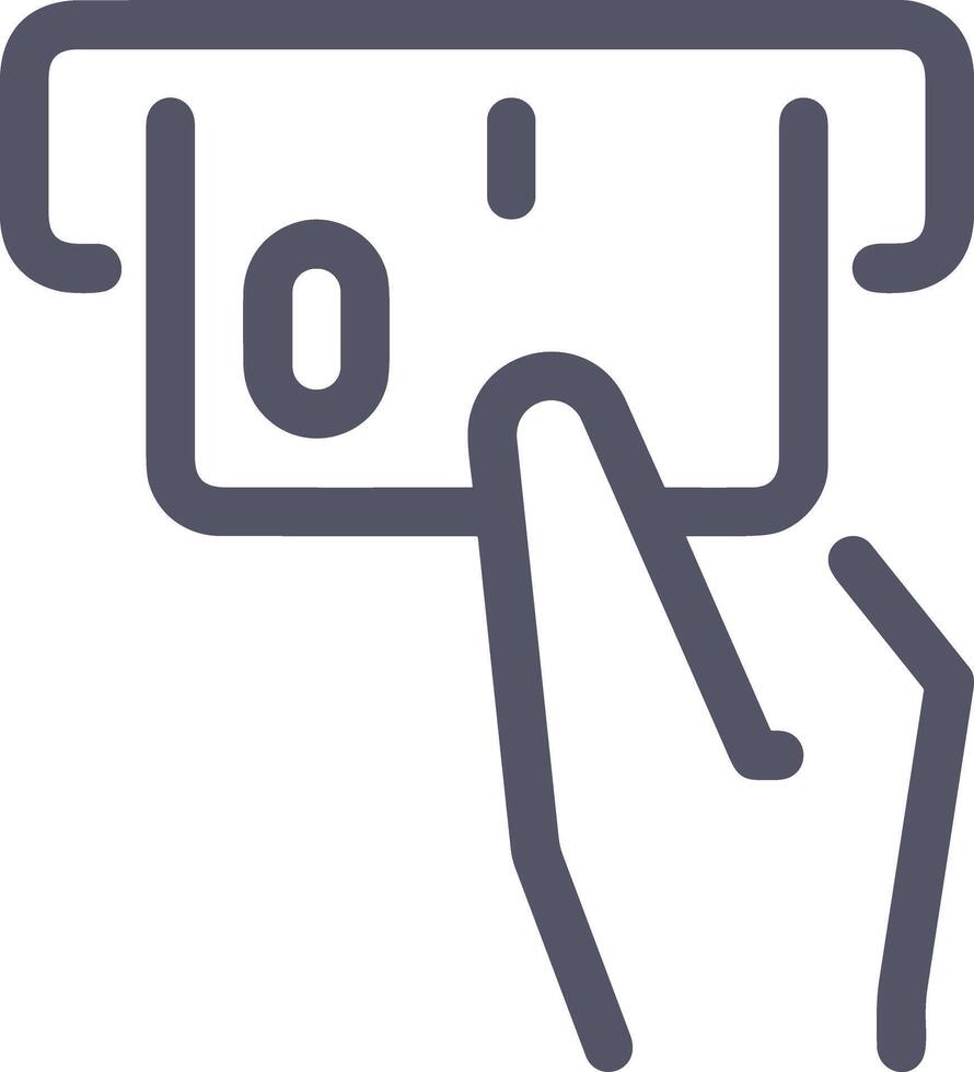Hand icon symbol image illustration vector