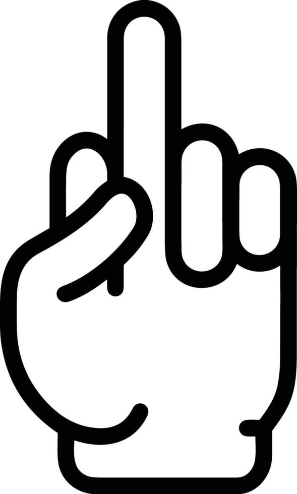 Hand icon symbol image illustration vector