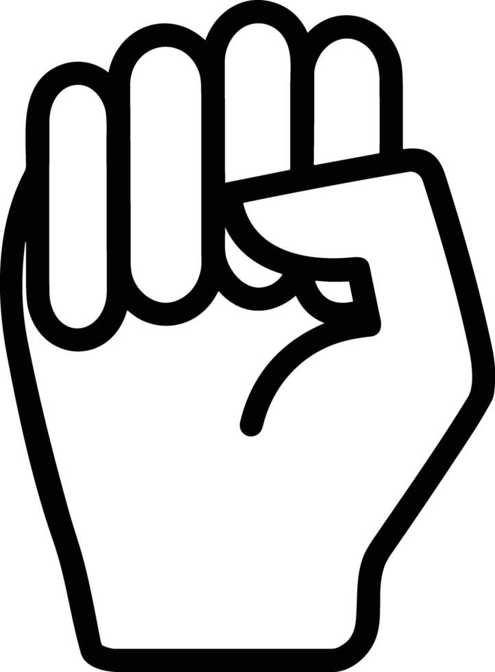 Hand icon symbol image illustration vector