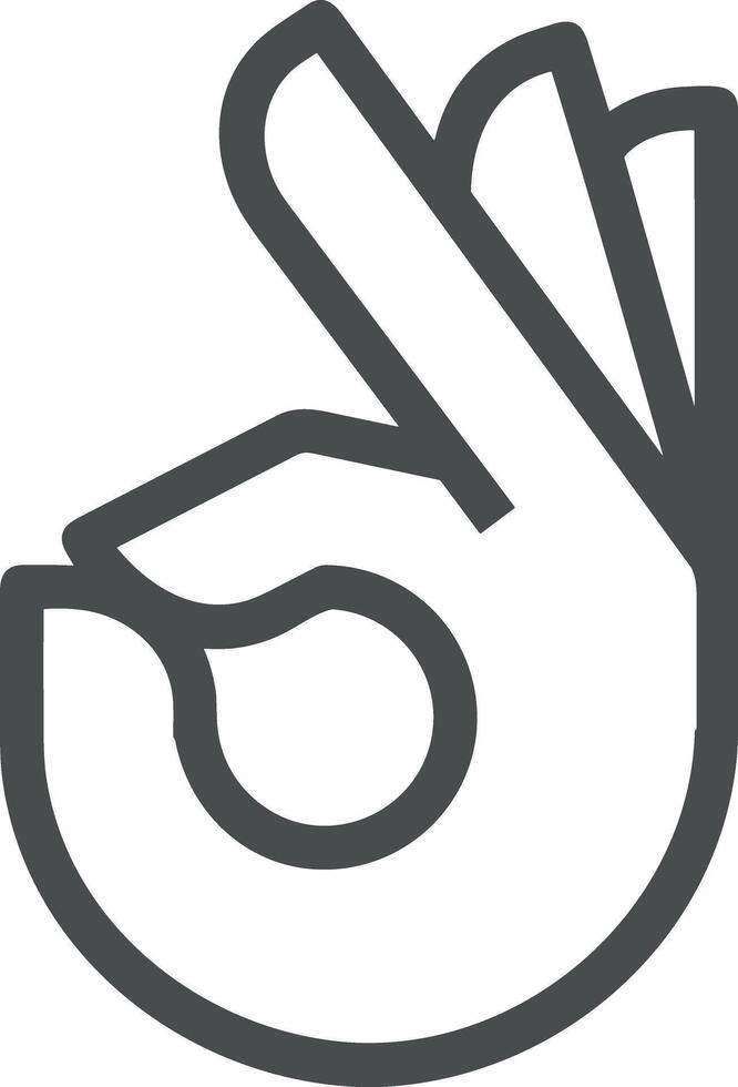 Hand icon symbol image illustration vector