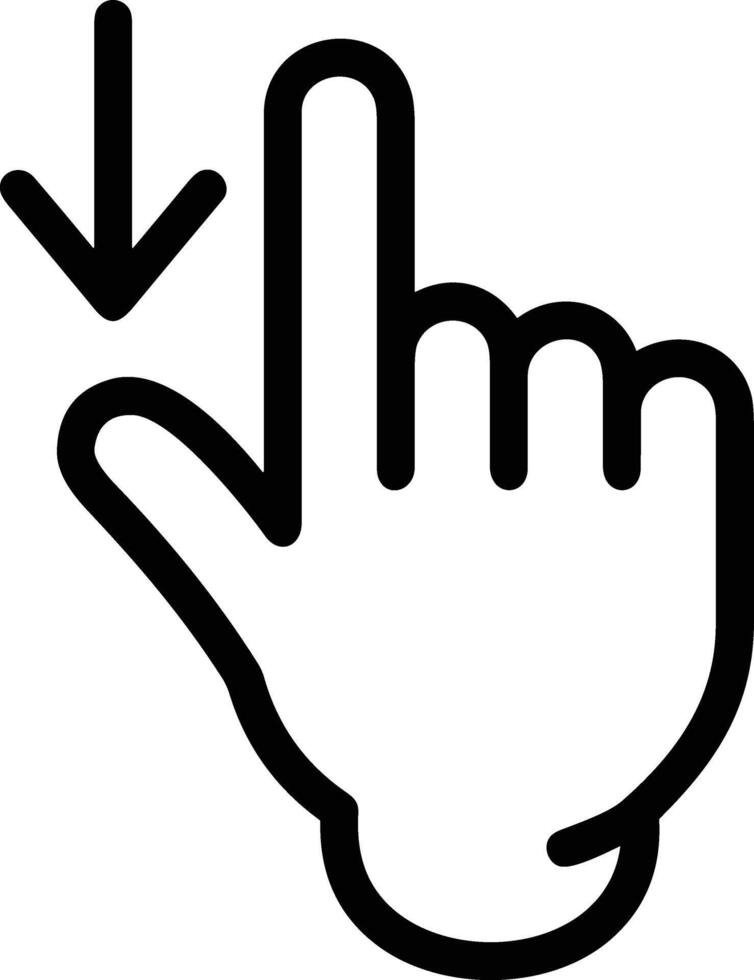 Hand icon symbol image illustration vector