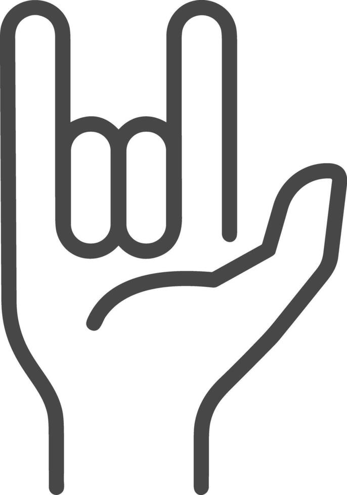 Hand icon symbol image illustration vector