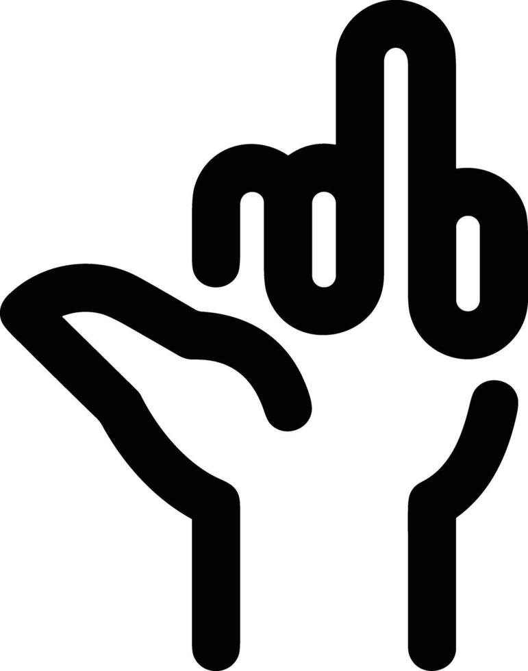 Hand icon symbol image illustration vector