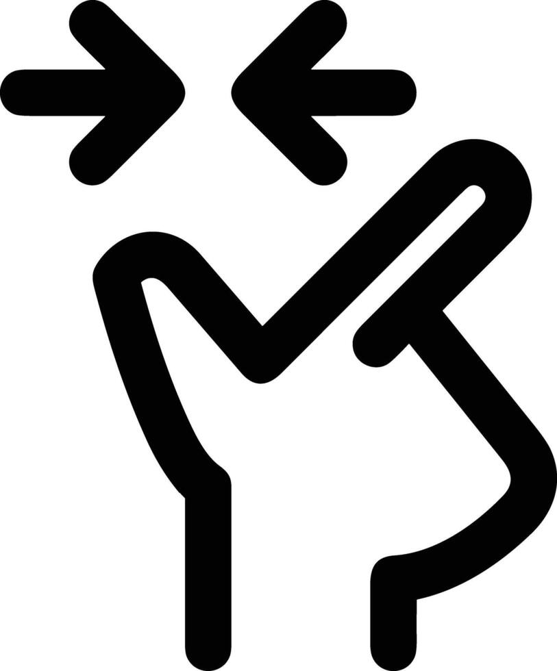 Hand icon symbol image illustration vector