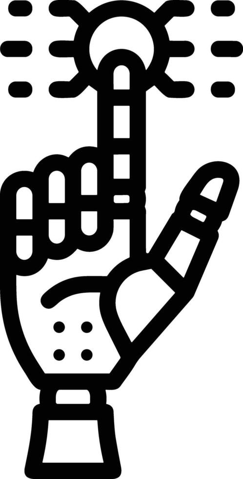 Hand icon symbol image illustration vector