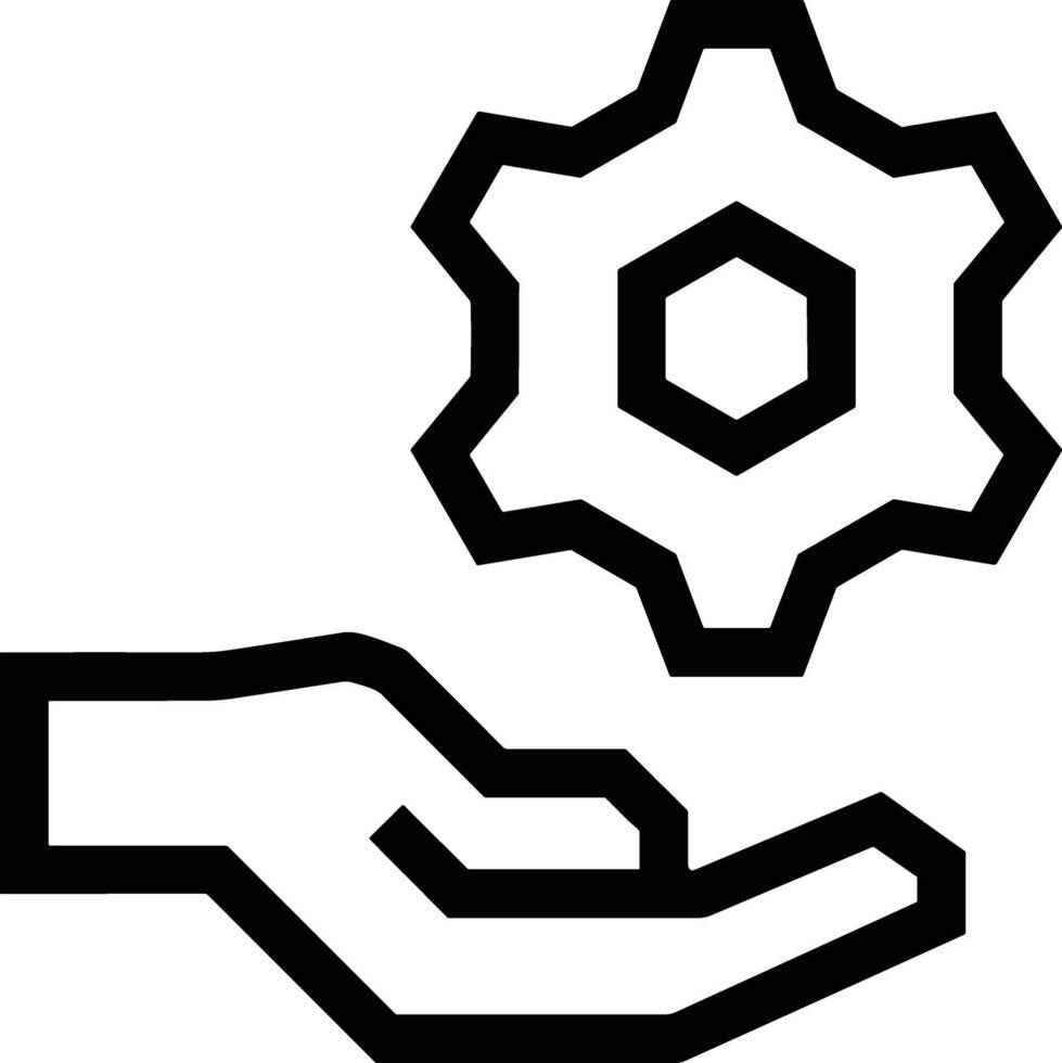Hand icon symbol image illustration vector
