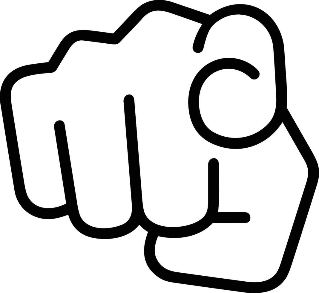 Hand icon symbol image illustration vector