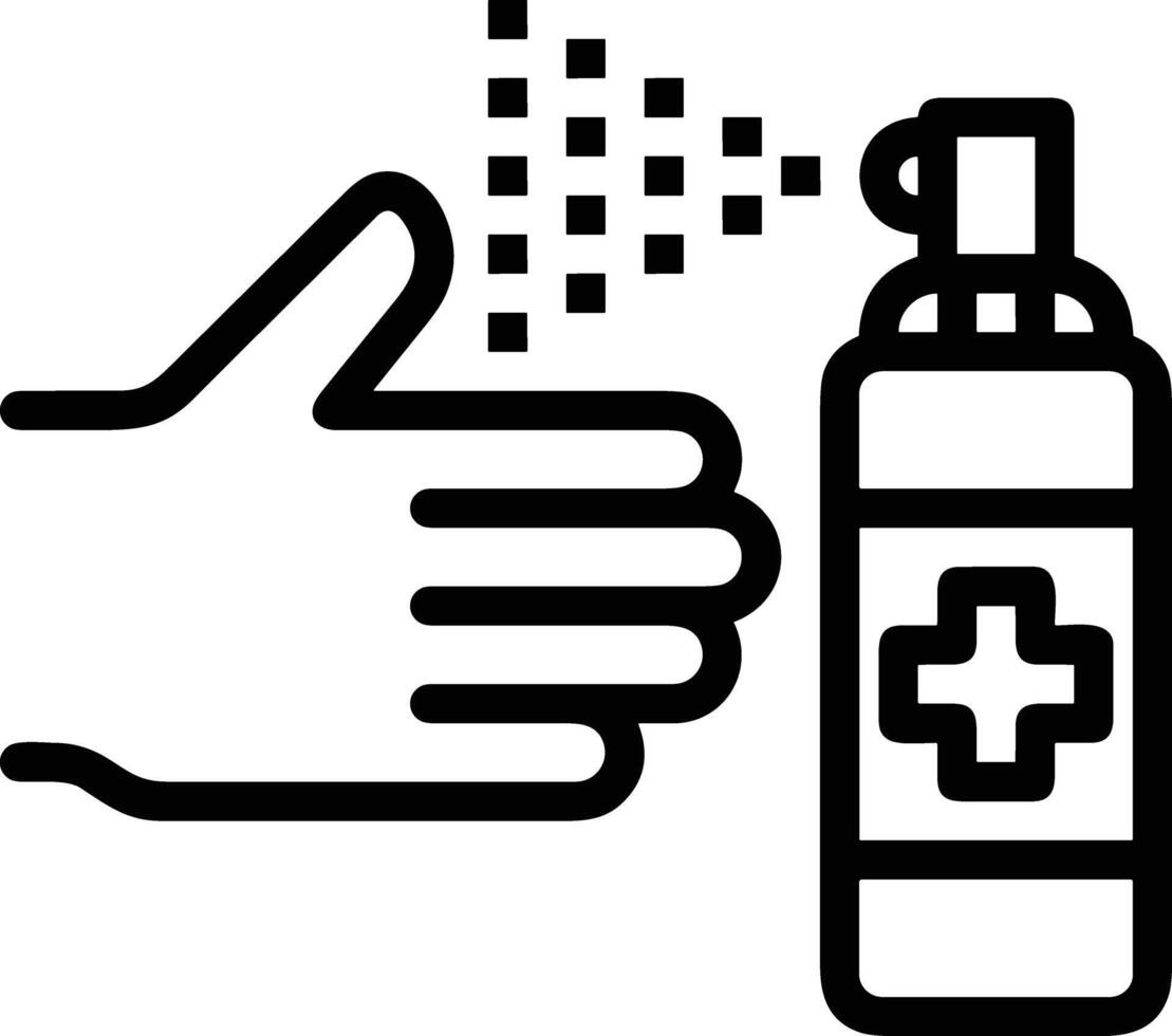 Hand icon symbol image illustration vector