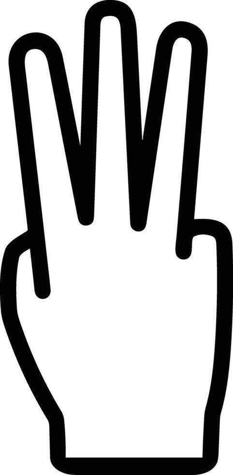 Hand icon symbol image illustration vector