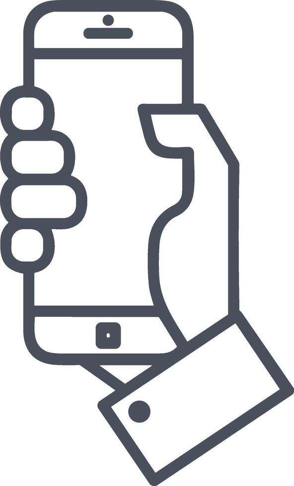 Hand icon symbol image illustration vector