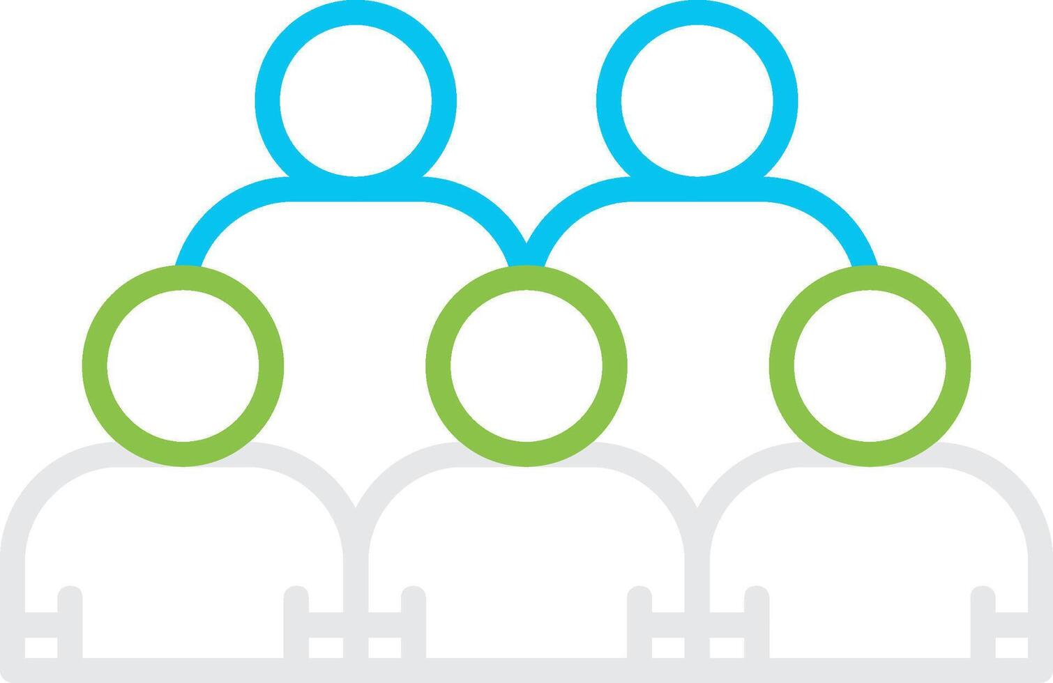 Audience Creative Icon Design vector