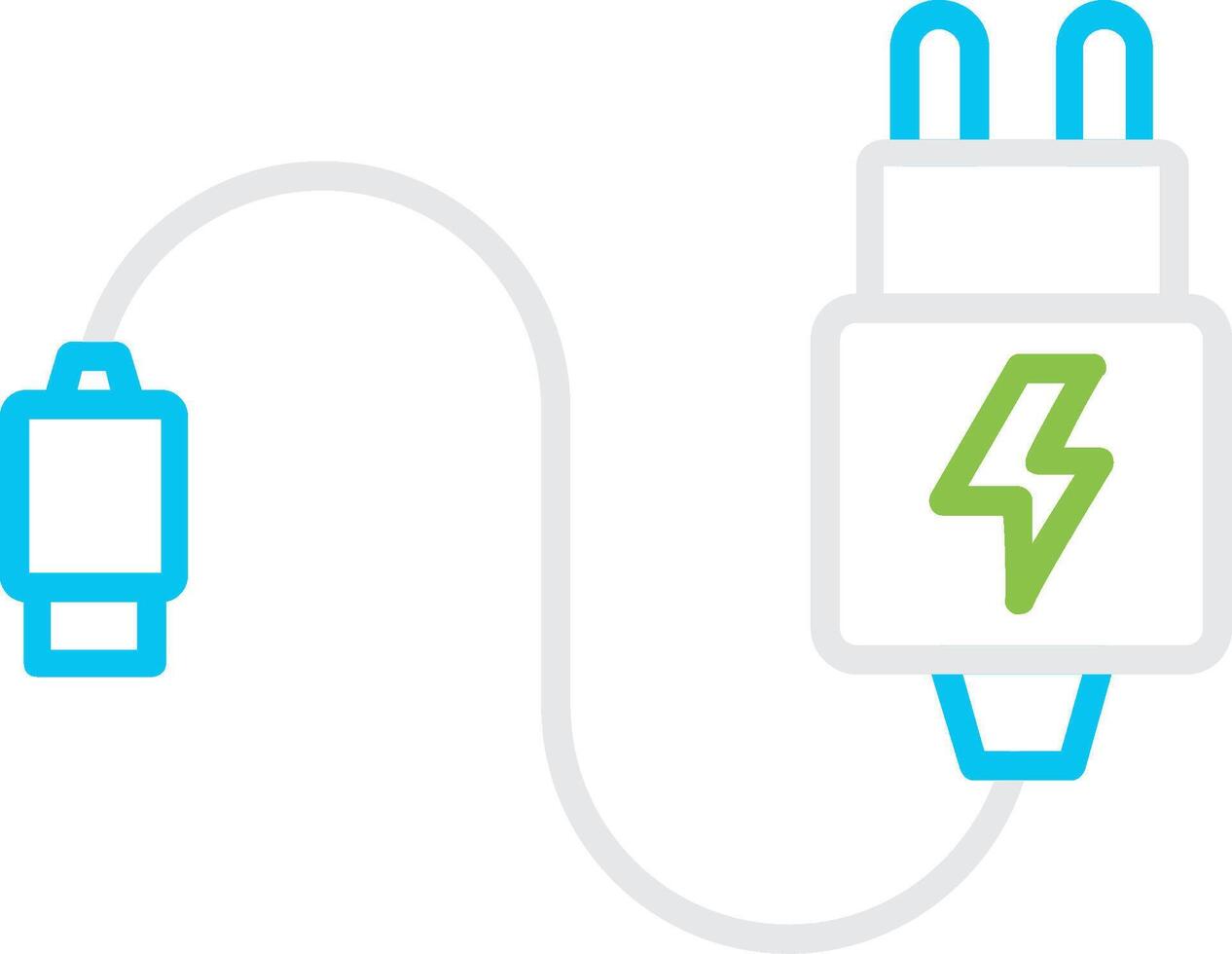 Charger Creative Icon Design vector