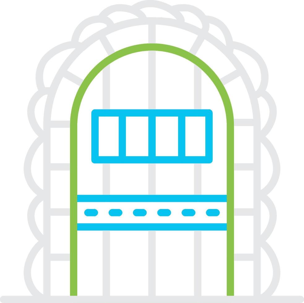 Dungeon Creative Icon Design vector