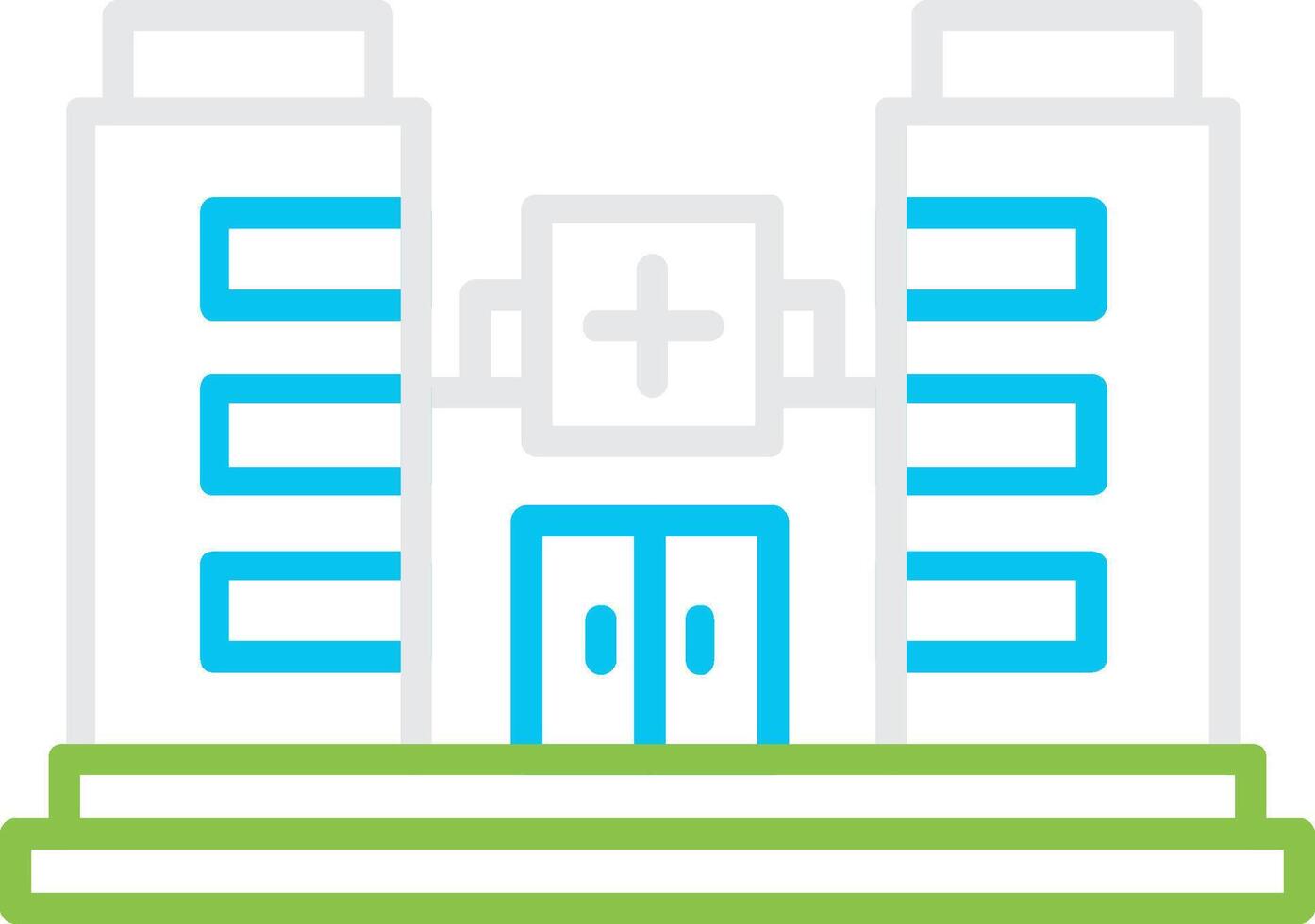 Hospital Creative Icon Design vector