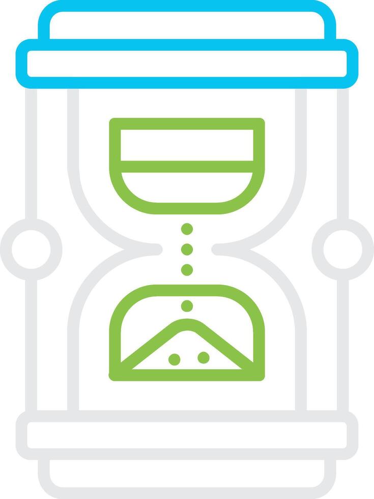 Hourglass Creative Icon Design vector