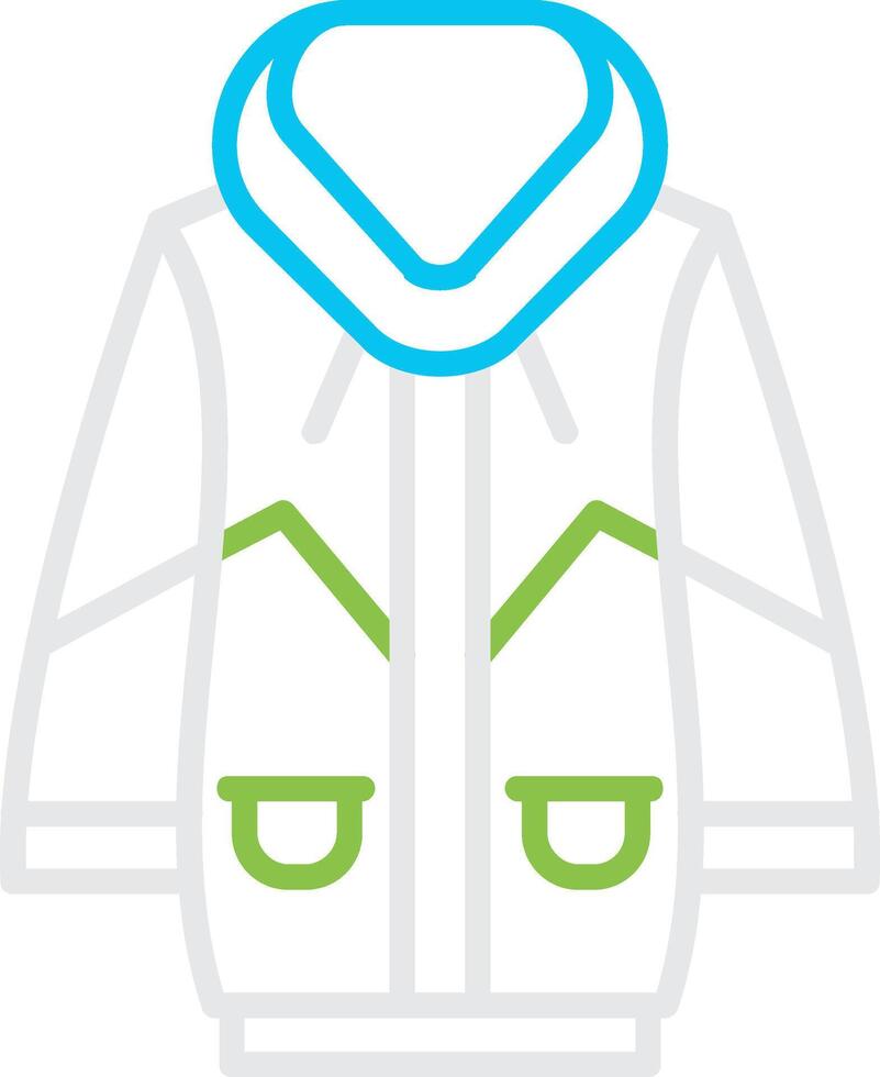 Jacket Bin Creative Icon Design vector