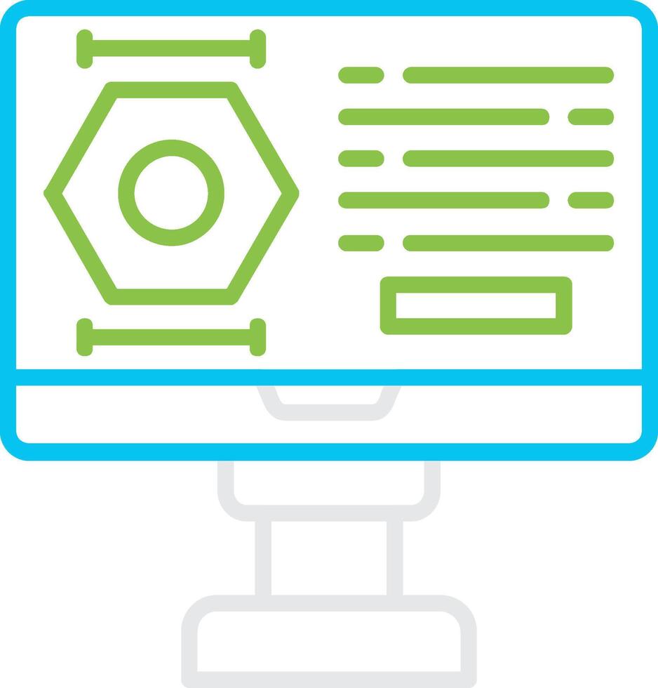 Cad Bin Creative Icon Design vector