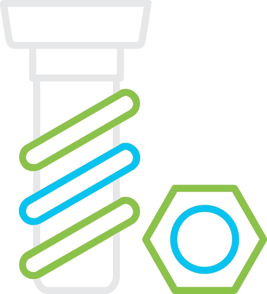 Screw Bin Creative Icon Design vector